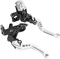 Vista 5 de PACEWALKER - Juego de palancas de embrague y cilindro maestro de freno de manubrio universal para motocicleta, CNC, izquierda y derecha, 7/8