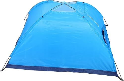 Tienda de campaña a prueba de viento para dos personas, diseño de una sola capa para parques al aire libre, playas, mochileros, senderismo, fácil