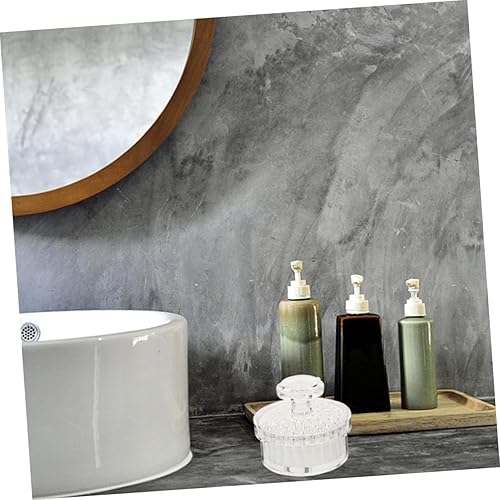 Miniatura 3 de Cepillo de limpieza facial manual para exfoliación suave y limpieza profunda de poros, promueve la absorción y circulación de la piel para uso