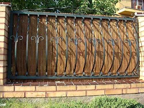 Weidenmatte als Sichtschutz für Balkon und Garten