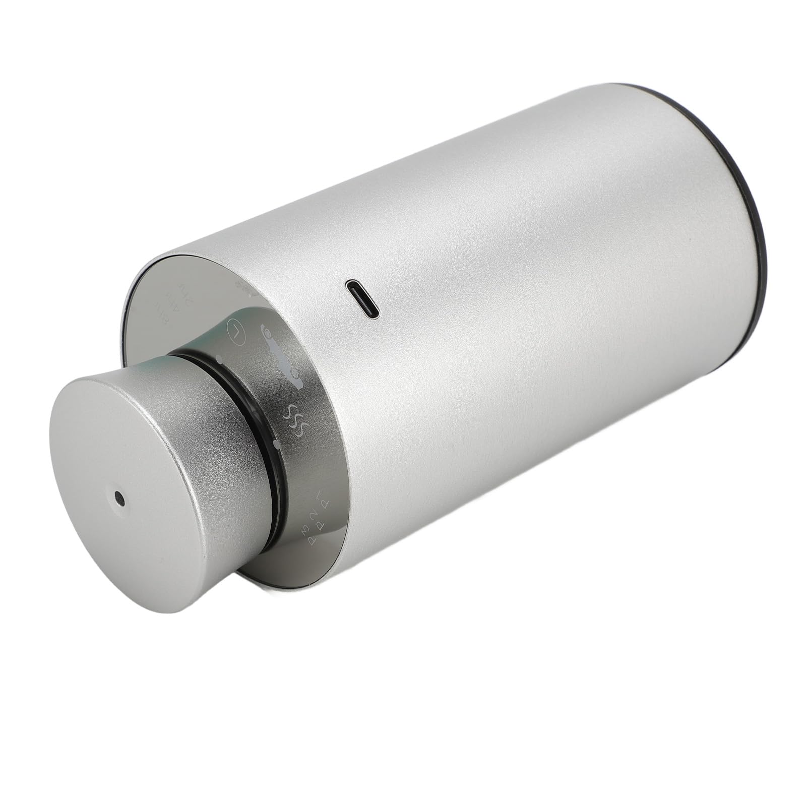 Aceite Esencial Difr Pequeño Coche Portátil, Spray Sin Batería, Silencioso con, Aluminio y Difr para Hogar TL (Plata)