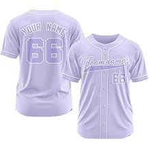 Custom Embroidered Baseball Jersey - Personalized Team & Game Sports Uniform for Men Women Youth Boys
