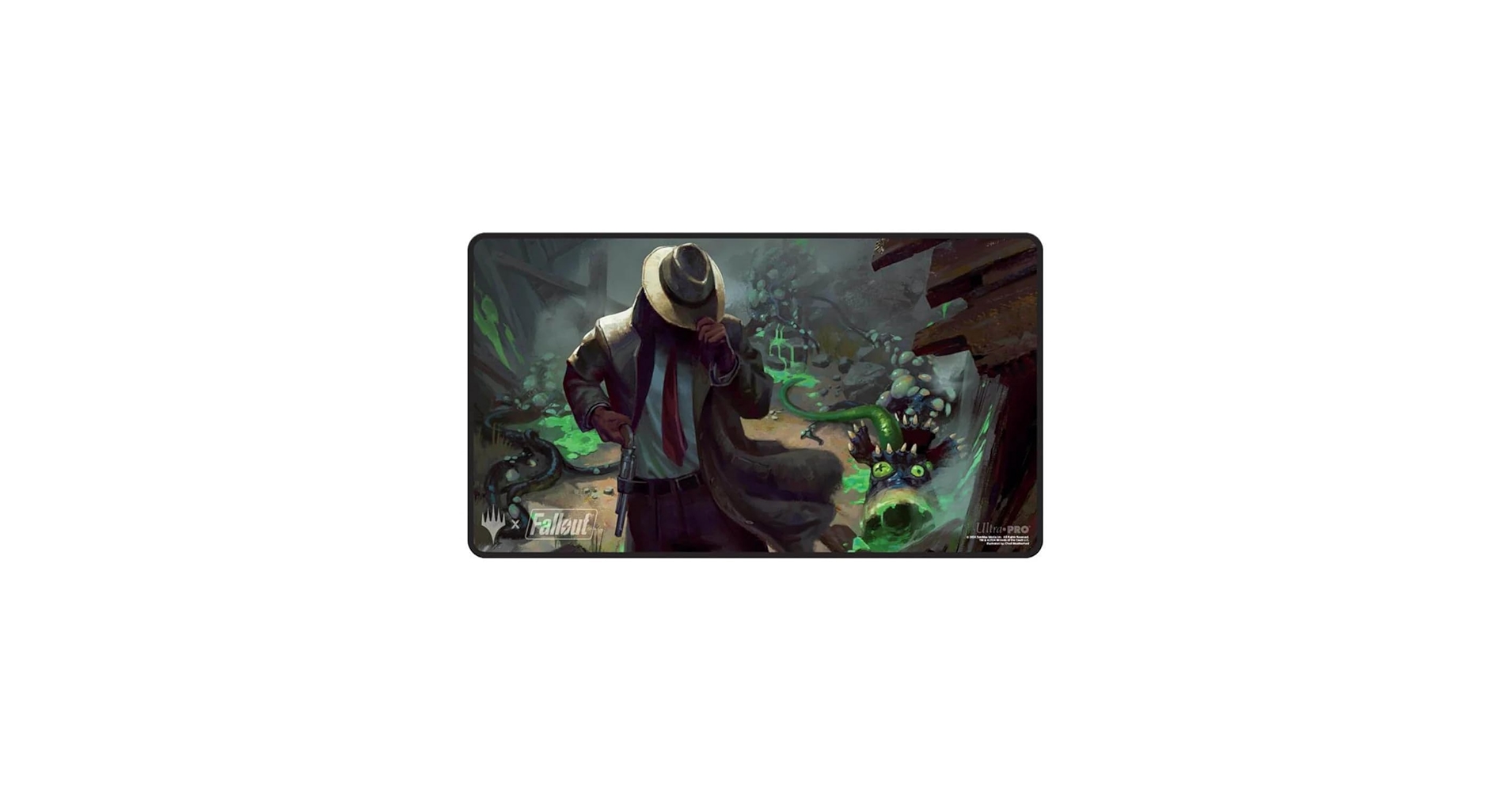 MTG スティッチド プレイマット Fallout 所持品管理 ウルトラ