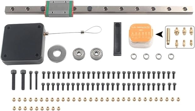 Heat Set Insert Press Tool Kit - Stealth Press System with Soldering Iron Tip | M2 M3 M6 M8 Thread Insert Nuts for 3D Printing Parts ReinforcementNo Soldering Iron