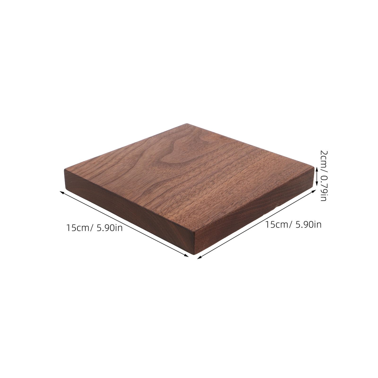 Quadrati di Legno Grezzo per Lavori Creativi, Pannello 15x15 Cm