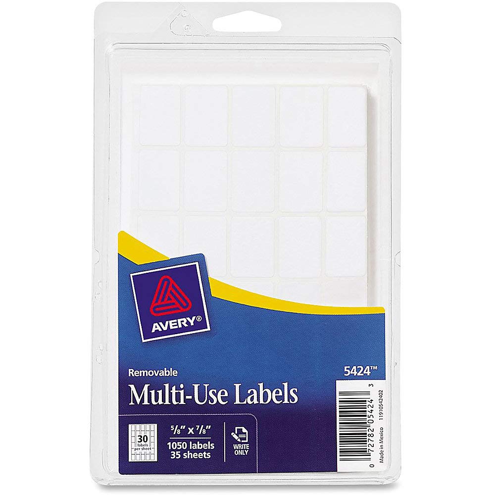 AVE05424 - Avery Handwritten Removable ID Label