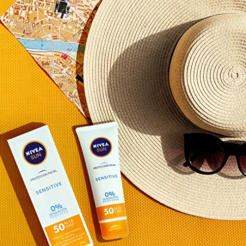 Sun UV face Sensitive Nivea Protection solaire - vue 8