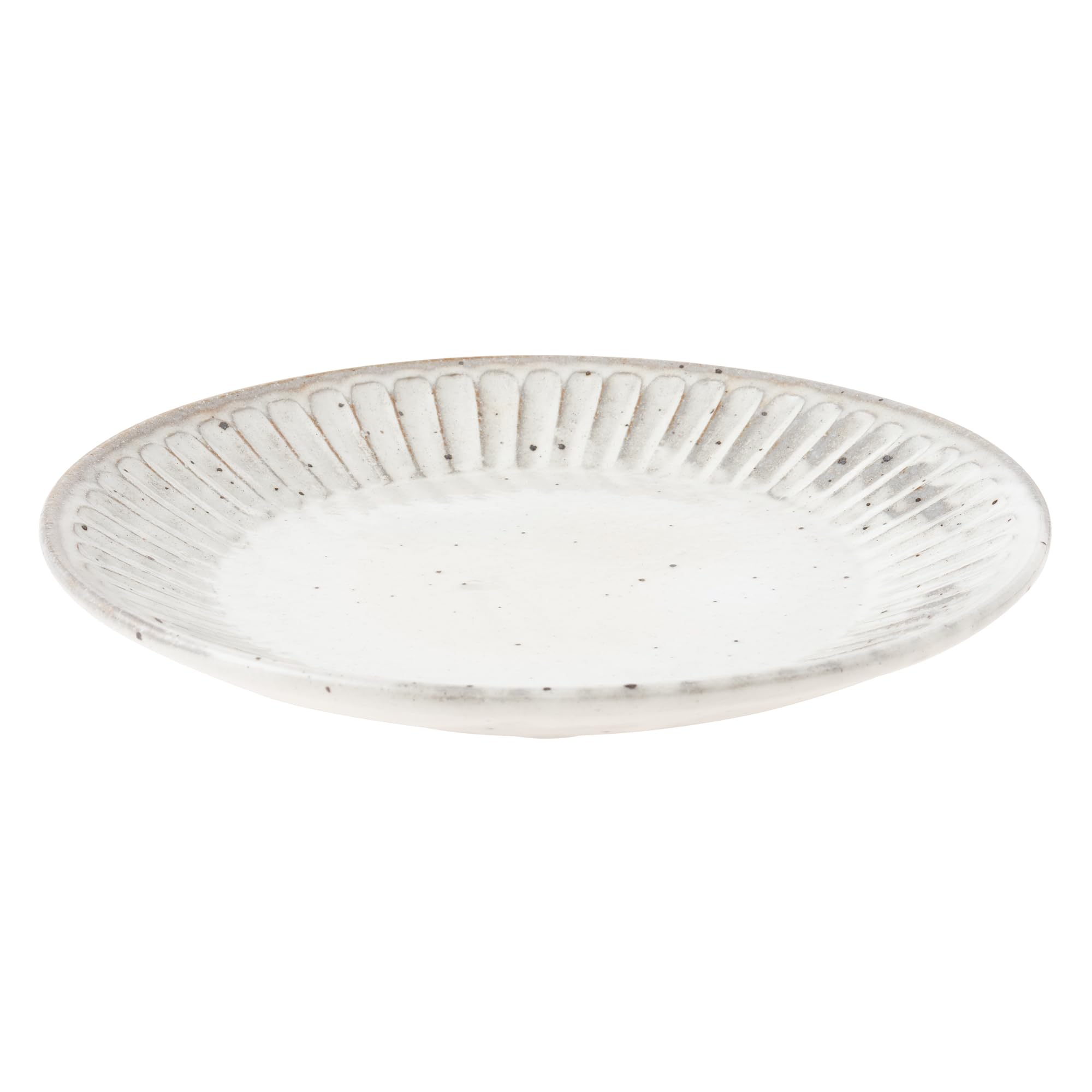 Amazon.co.jp: 光陽陶器 粉引削ぎ目大皿 10312 : ホーム＆キッチン