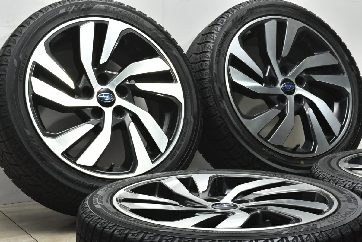 中古 バリ溝 225/45/18 ポテンザ003、 スバル レボーグ、オプション、ホイール 四本セット 中古 バリ溝 225/45/18 ポテンザ003、 スバル レボーグ、オプション