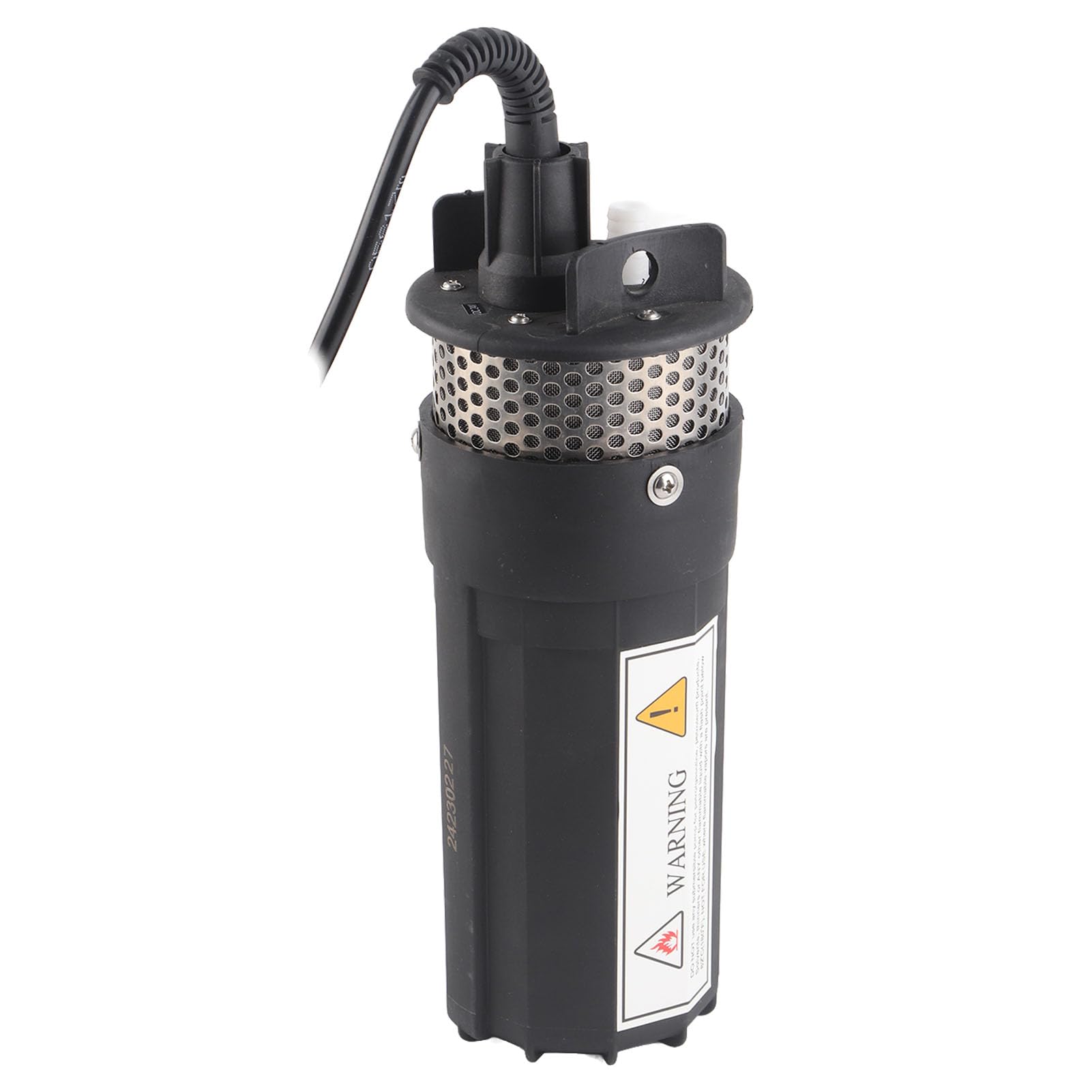 Bomba de Agua Sumergible Solar, Elevación de 230 Pies, 6,5 L, Bomba de Agua de Pozo Profundo para Estanque de Riego, 24V CC (Negro)