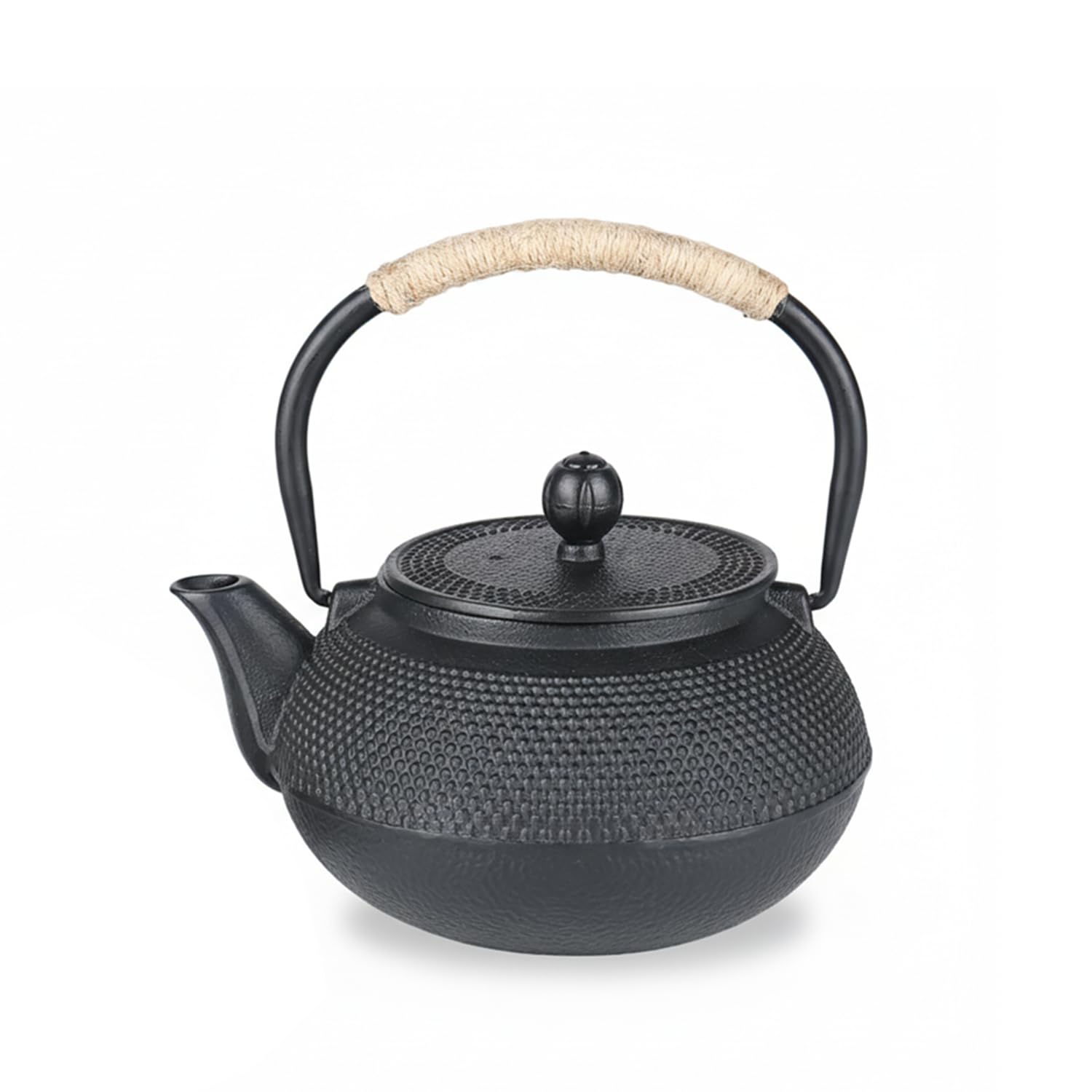 PluieSoleil Stovetop Safe Cast Iron Teapot, 900ml Japanese Tetsubin Kettle with Removable Infuser for Loose Leaf Tea, Traditional Design