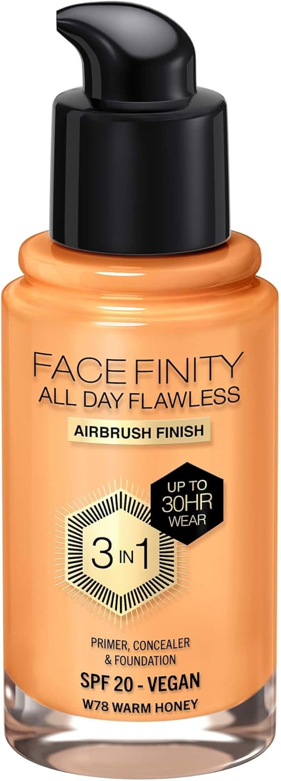 Max Factor Facefinity base de maquillaje, Tono W78, WARM HONEY 30 ml en oferta en Amazon