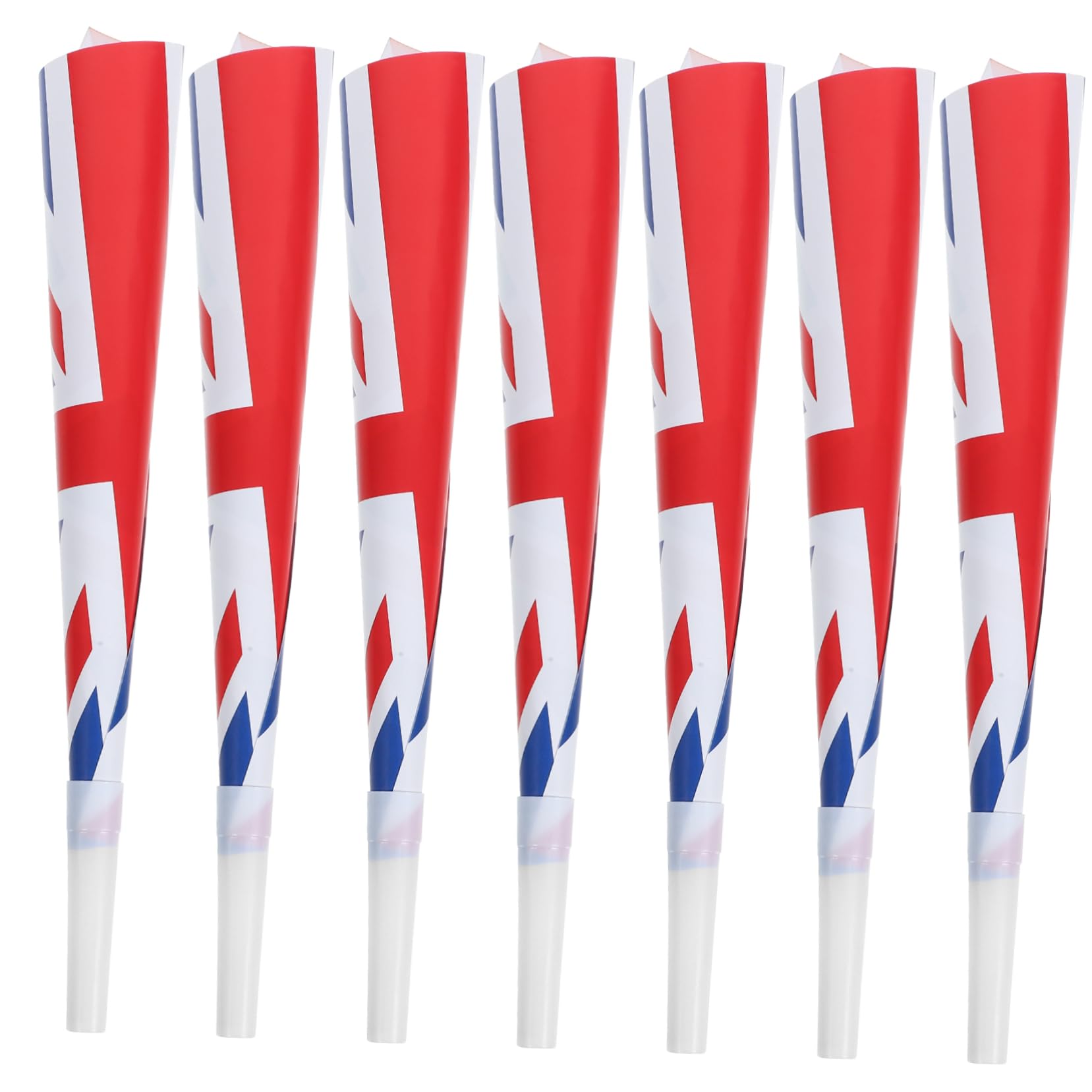 BESPORTBLE 16Pcs Football Durable Cheering Horns for Parties Weddings Sports Events for Soccer Games Concerts Atmosphere Setting