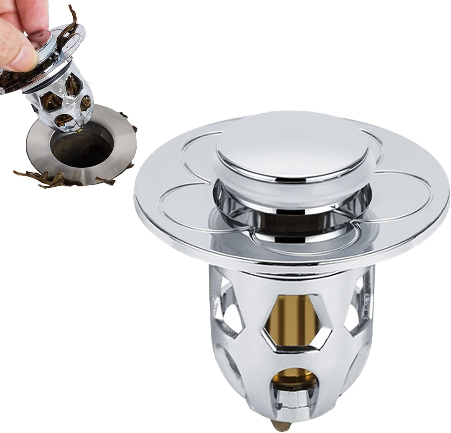 Universal Washbasin Water Head Leaking Stopper, Universal Pop Up Sink Stoppers, Bathroom Sink