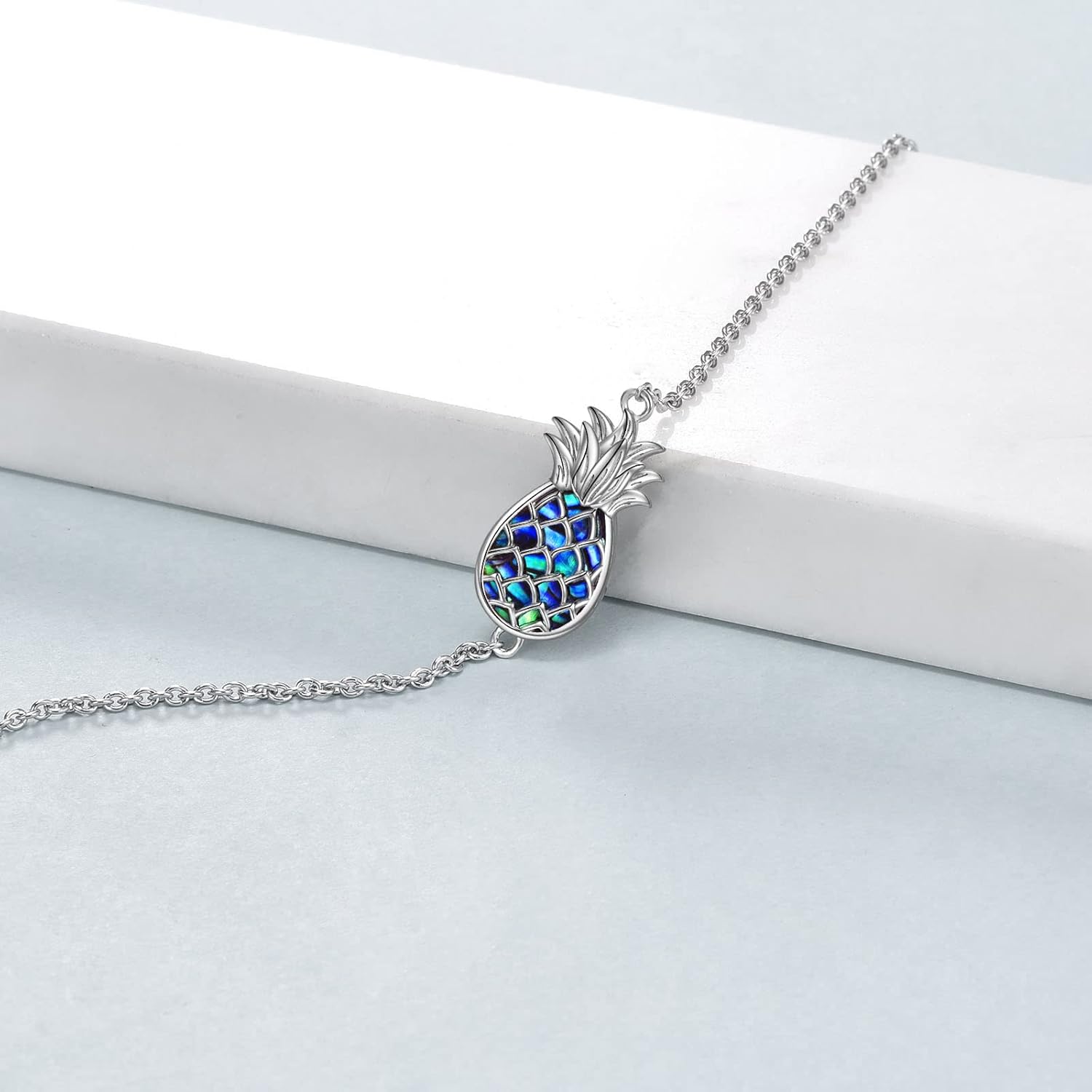 ONEFINITY Sterling Silver Pineapple Bracelet Pineapple Pendant Jewelry Mother‘s Day Gift for Women Mom - Image 3