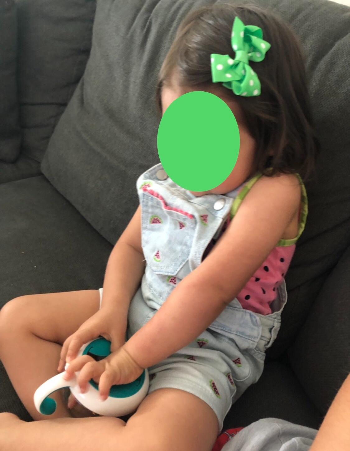 OXO Tot Flippy Snack Cup with Travel Lid Teal