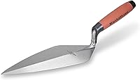 Marshalltown London Brick Trowel 11 x 4-7/8 Inch DuraSoft Handle - Pro Masonry Tool for Brick Block Stonework Made in USA
