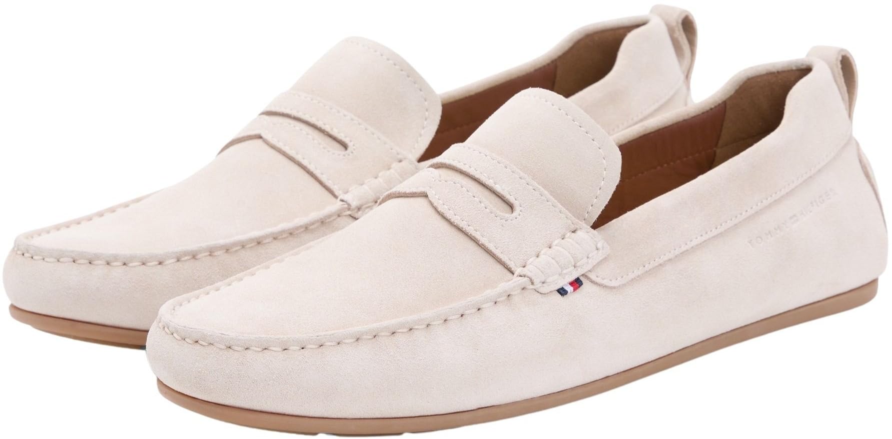 Tommy Hilfiger Core Hilfiegr Suede Driver Fm0fm05789, Zapatos de Conductor Hombre