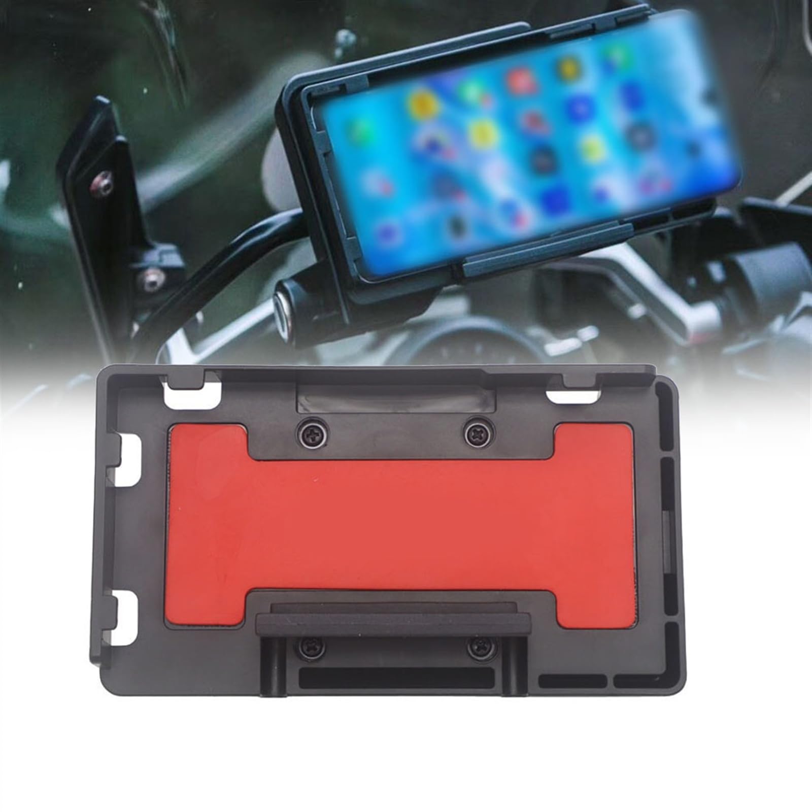 Cargador De Carga Inalámbrica, Soporte Navegación para Teléfono GPS para BMW R1200GS R1250GS ADV S1000XR F750GS F850GS F700GS F800GS F900R CRF1000L