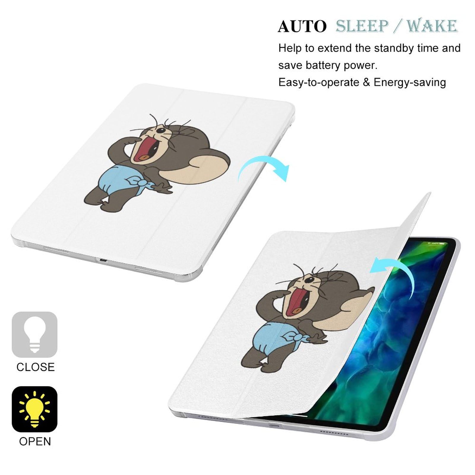 iPad本体 Jerryカバー付き Amazon.co.jp: Ipad ケース トムとジェリー