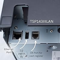 Vista 19 de Star Micronics TSP143IIIBi - Impresora de facturas con Bluetooth para iOS, Android y Windows con cortador automático y fuente de alimentación Blanco