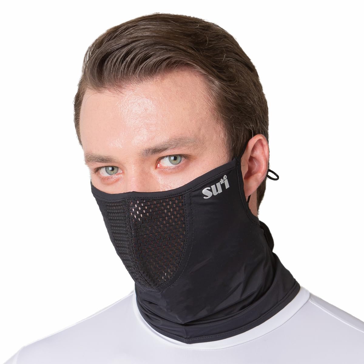 KOREA (Type B) UV Sun Protection Balaclava Half Face Mask - For Golf, Hiking, Running, Cycling &amp; Outdoor Sports