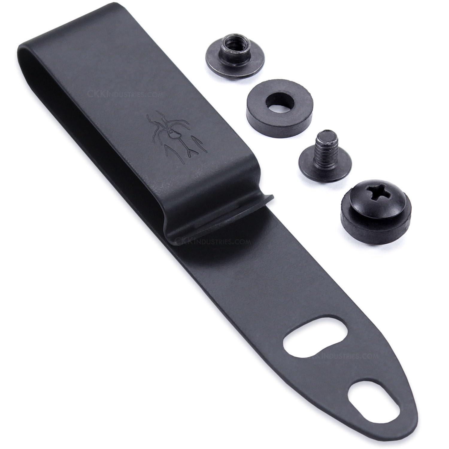DCC 1 Series Metal Belt Clips - Made in USA - SHS or Universal Models - Optional Mounting Hardware