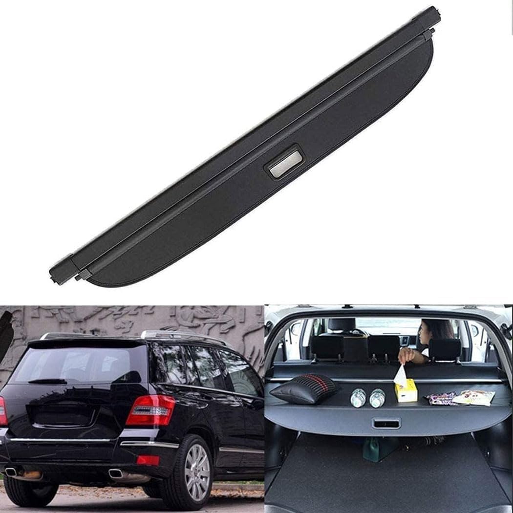 GTDYATGC Boot Cover for Benz GL550 2015-2020 – Retractable Cargo Shade, Waterproof Parcel Shelf, Privacy Guard, No-Drill