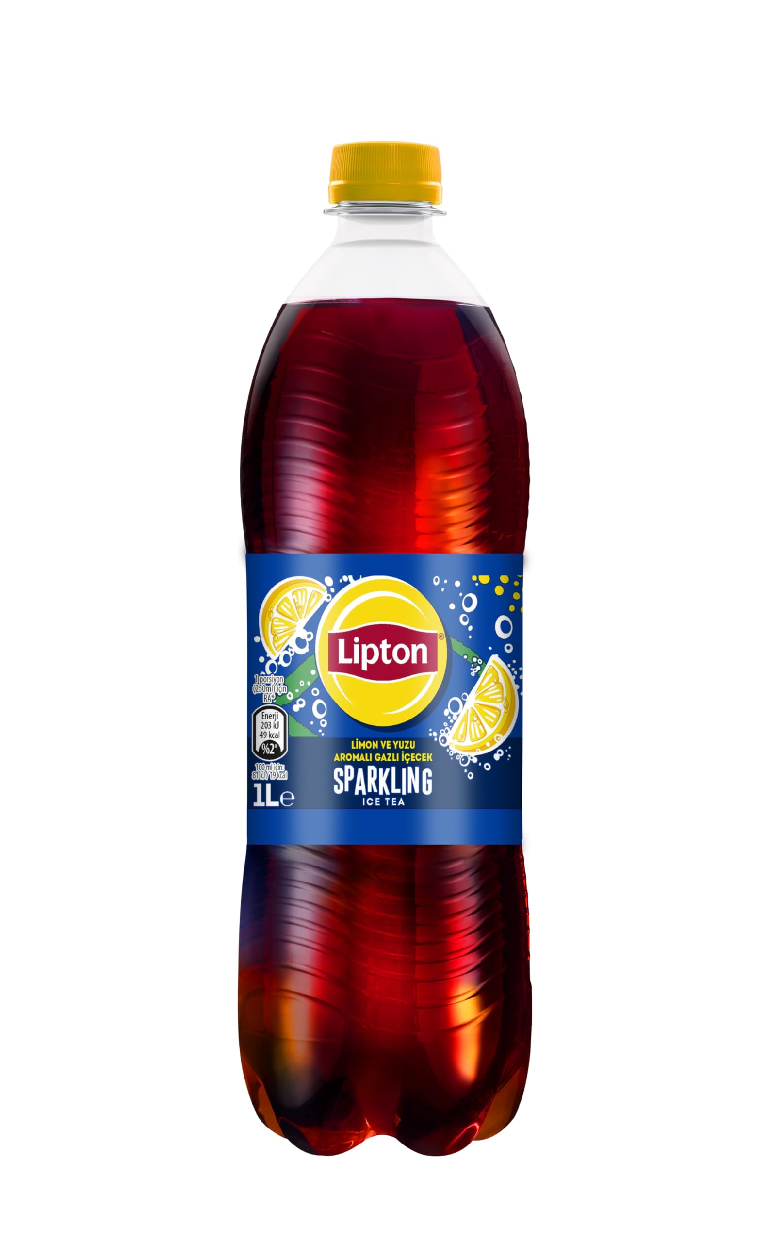 Lipton Ice Tea Sparkling Limon ve Yuzu Aromalı Gazlı İçecek Pet 1 Litre