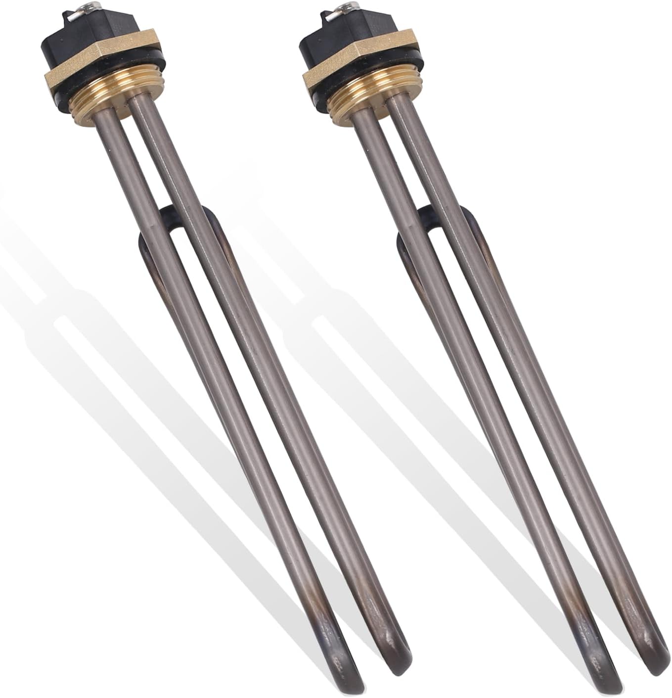 2 Pack HE 55220 Titanium Water Heater Element, Screw in 5.5KW 220V Replacement Part. Compatible with Ecosmart ECO POU 6 ECO 8 ECO 11 Smart Electric Tankless Water Heater Heating Element