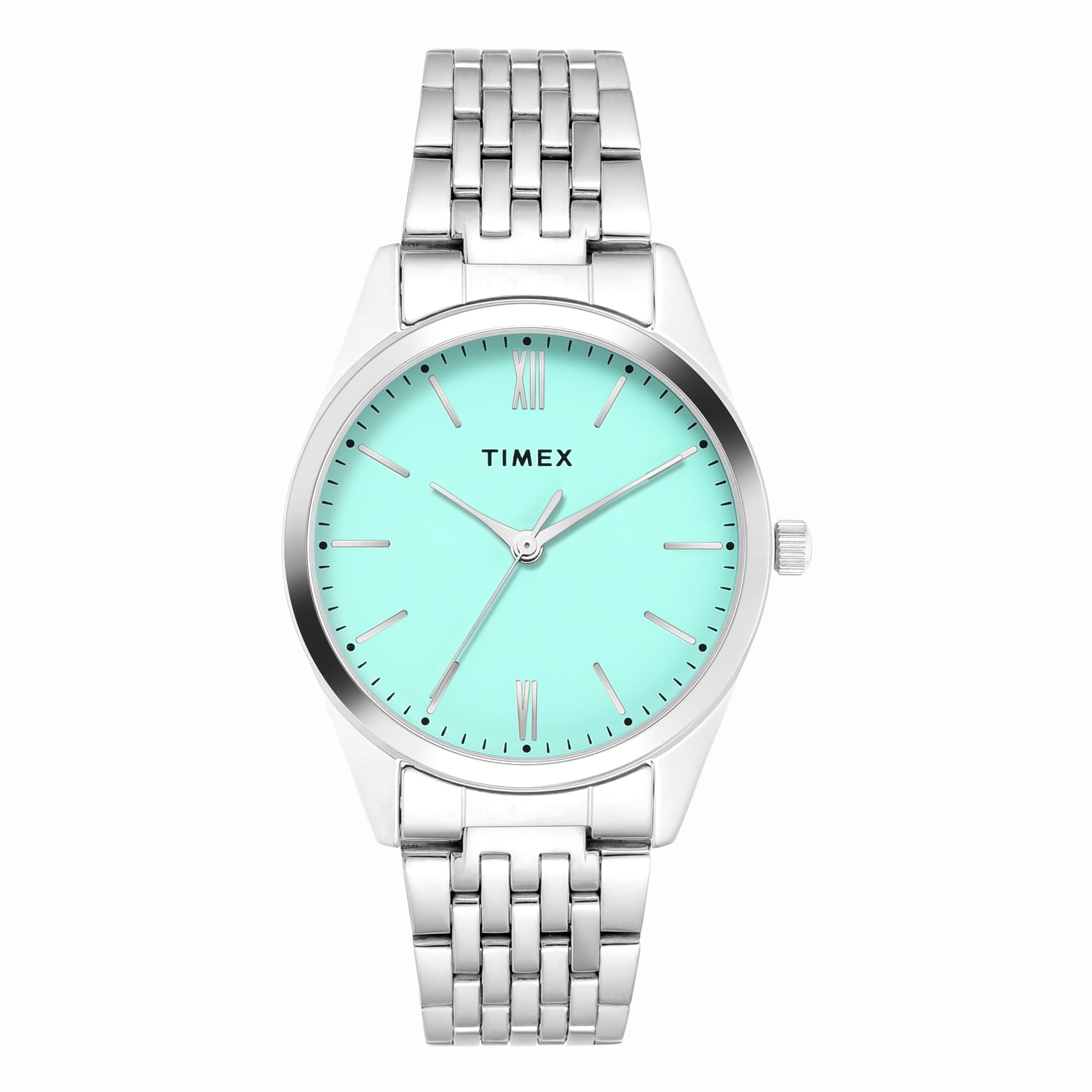 timex Analog Watch for Woman with Round Dial & Water Resistant Women's Wrist Watches-picture-5