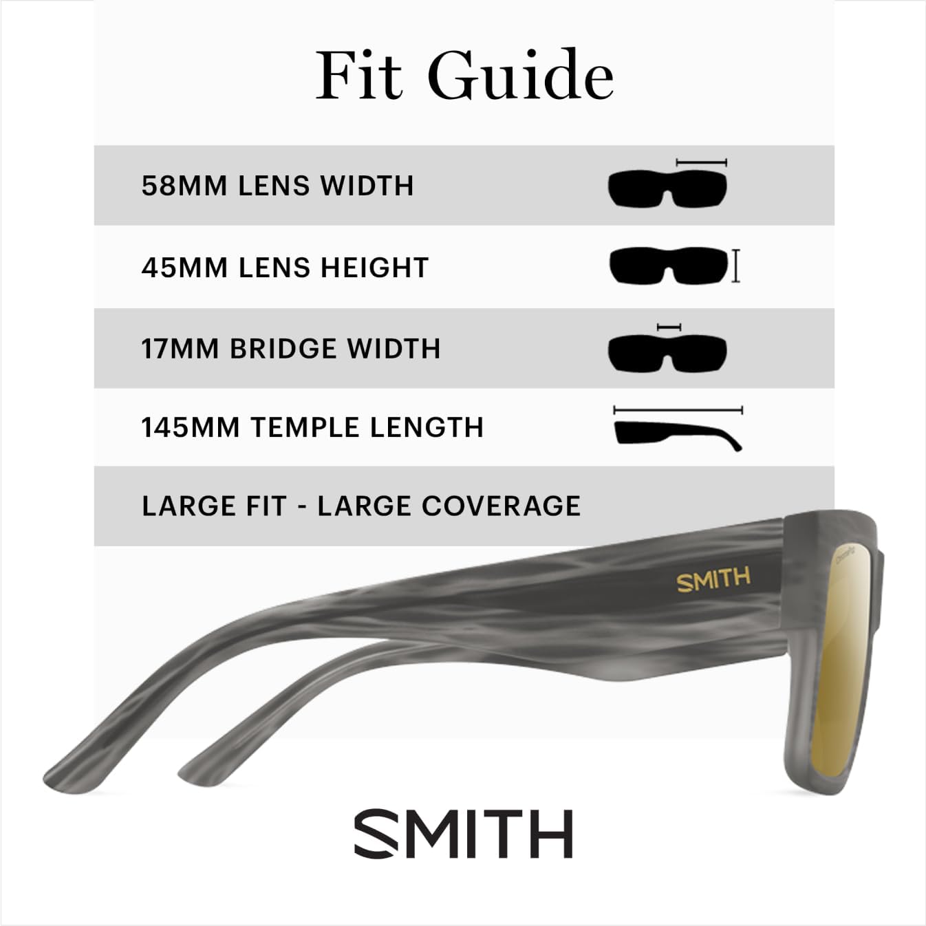 SMITH Lineup Lifestyle Sunglasses-Matte Tortoise | ChromaPop Polarized Brown