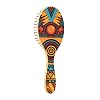 Hair Brush Pattern Tribal Zetec Wooden Paddle Hair Brush Personalized Hair Brush with Wooden Bristles Massage Scalp ThickThinCurlyWavy Hair for Women & Men