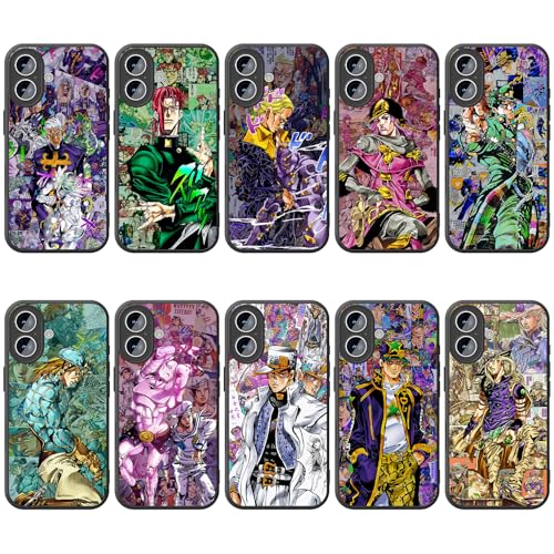 WW P[X X}z iphone16PlusgуJo[ S@Ή GREvb` iPhoneX}zJo[ 16plusp jojo  ܂ق[ ϏՌ 킢 hP[X JYی CX[dΉ Sی a蕨