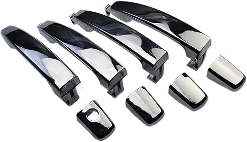 Miniatura 4 de eGang Auto Juego de manijas de puerta exteriores exteriores cromadas 4PCS para Chevrolet Aveo 2007-2009 1.6L I4