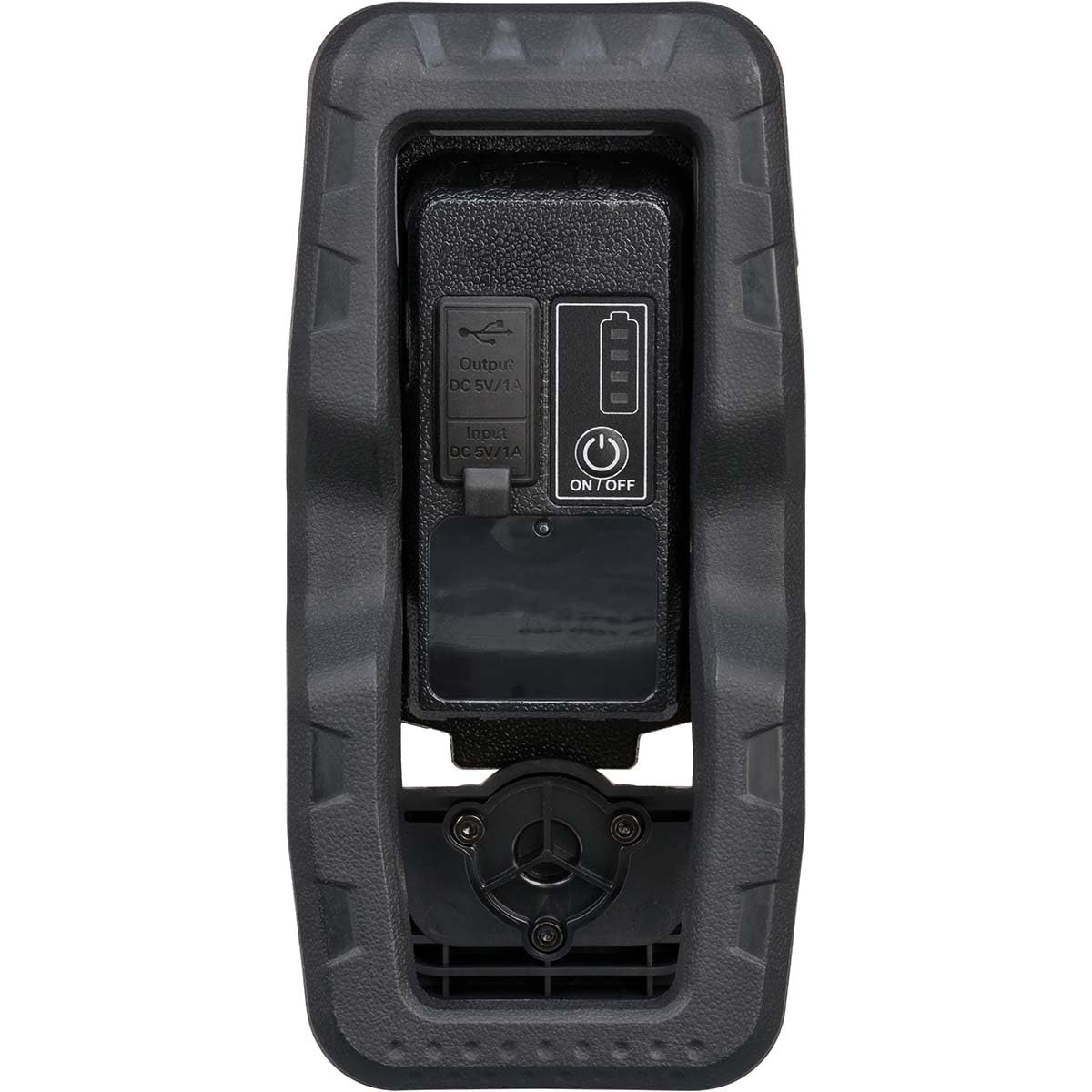 Brennenstuhl foco LED de batería recargable CL 1050 MA/lámpara de trabajo de 10W con dispositivo de sujeción (luz de trabajo con USB Powerbank, 950lm, IP65)
