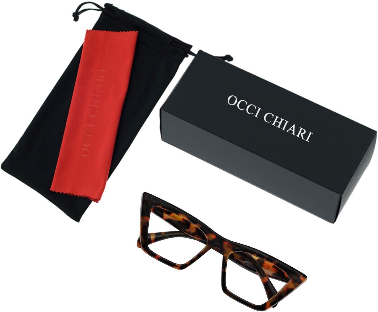 OCCI CHIARI Reading Glasses Women's Reader Cat Eye Eyeglasses 0 1.0 1.25 1.5 1.75 2.0 2.25 2.5 2.75 3.0 3.5 4.0 5.0 6.0 (Brown,250) - Image 3