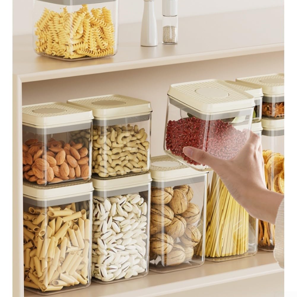 Caja organizadora apilable de silicona hermética (0,4 L)