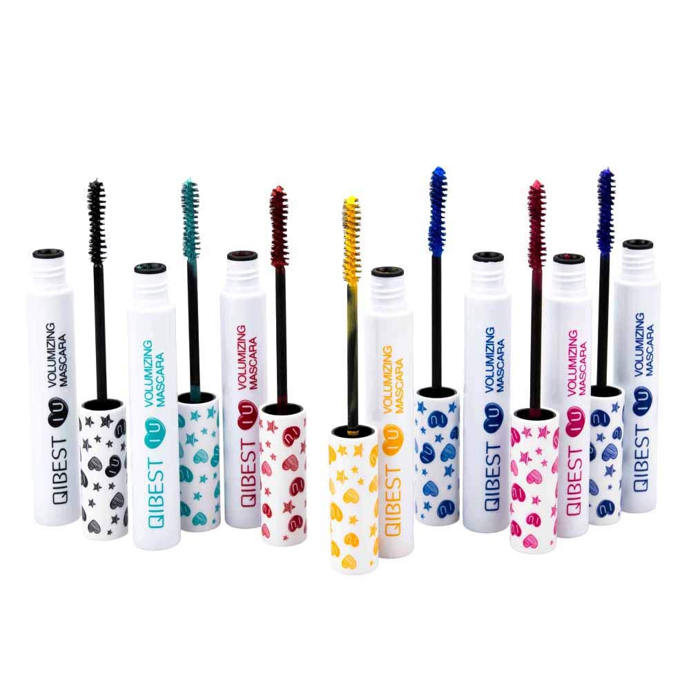 TEEROVA Waterproof Color Mascara, 7 Color Variety Pack Long-lasting Voluminous and Charming Mascara Set