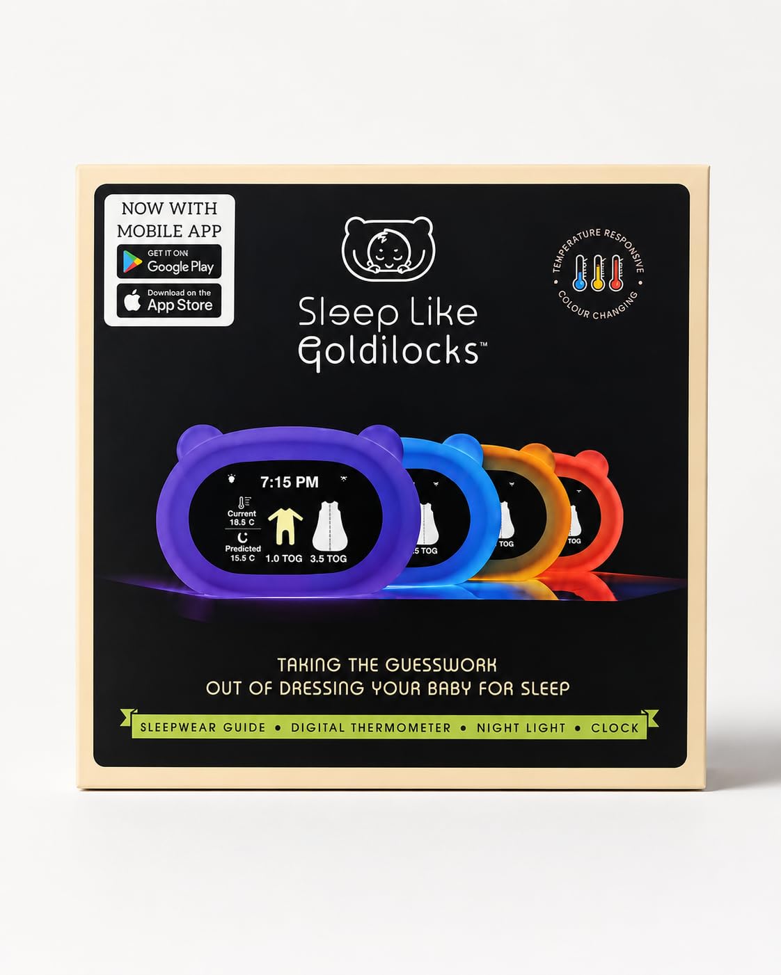 Sleep Like Goldilocks Intelligentes Thermometer
