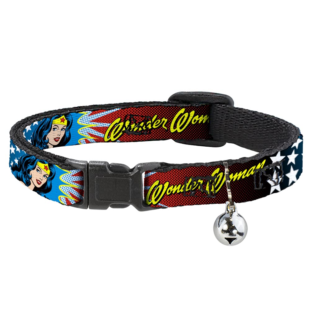 Buckle-Down Breakaway Katzenhalsband – 1 Zoll Breit, Für 20-30 Cm Halsumfang, Schmetterling-Motiv