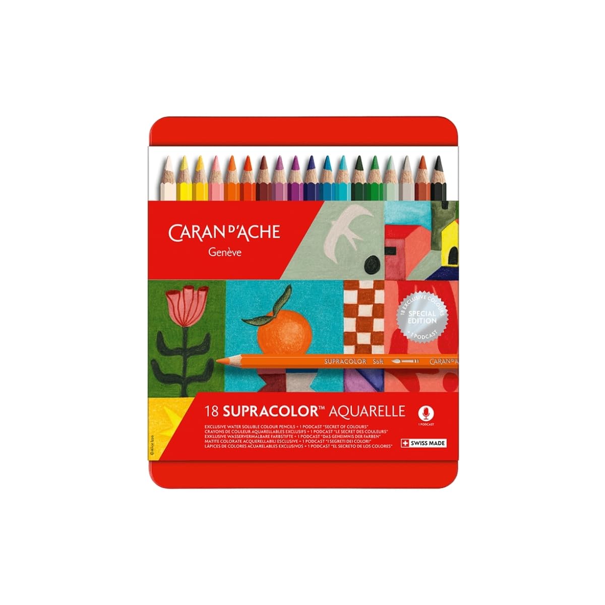 Amazon.com : Caran d'Ache Supracolor Soft Aquarelle Pencils
