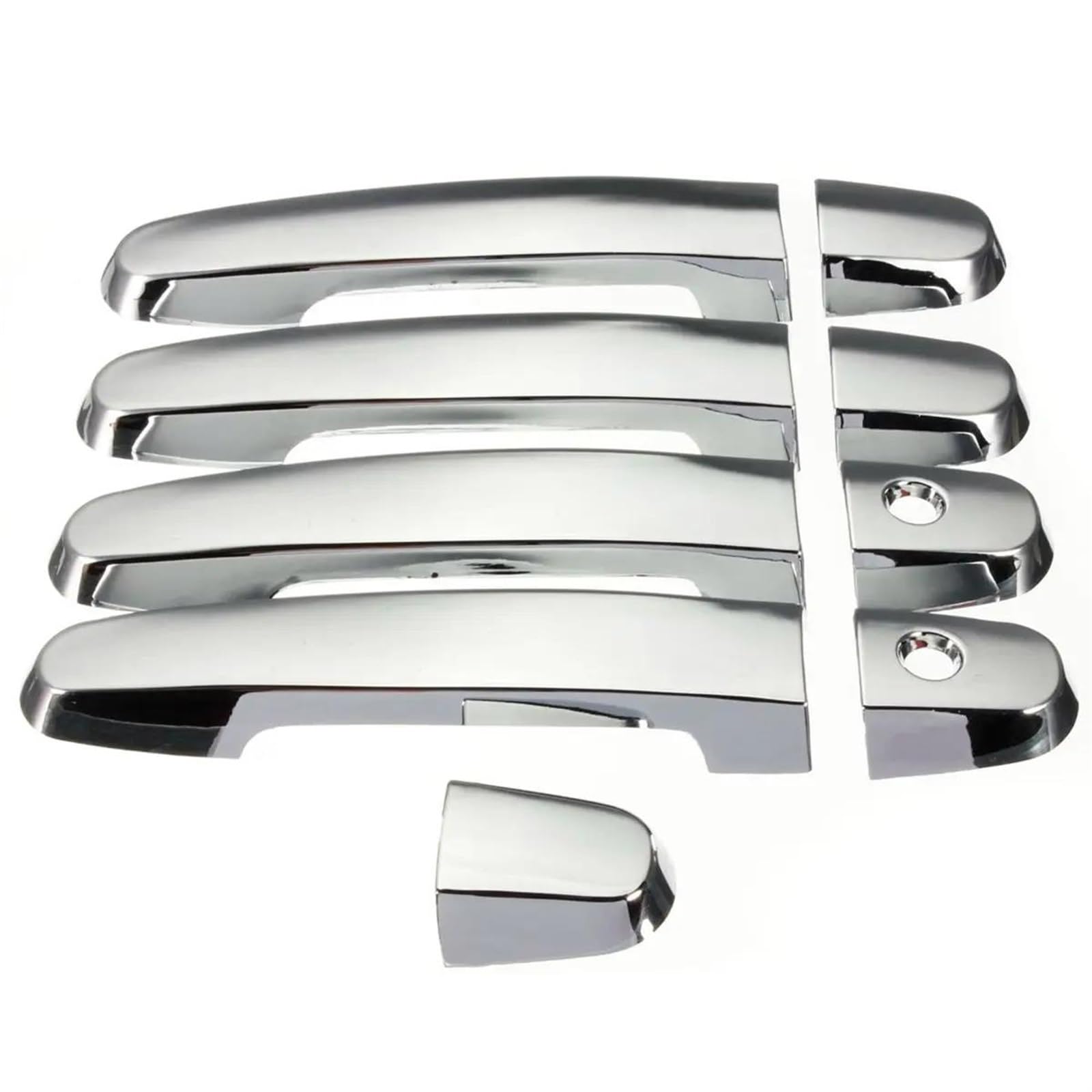 HGPVPKZAZD Car Exterior Door Handles for Toyota for Camry for Corolla for RAV4 2001-2011 9 PCS/Set Car Door Handle Covers Exterior Parts Chrome