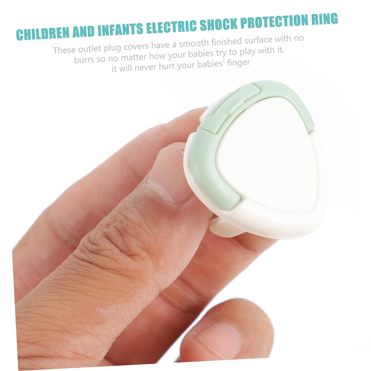 Hemoton 24pcs Childproof Electrical Outlet Plug Covers Durable Insulation Socket Protectors for Safety Easy Installation Three-Prong Two-Prong Plugs