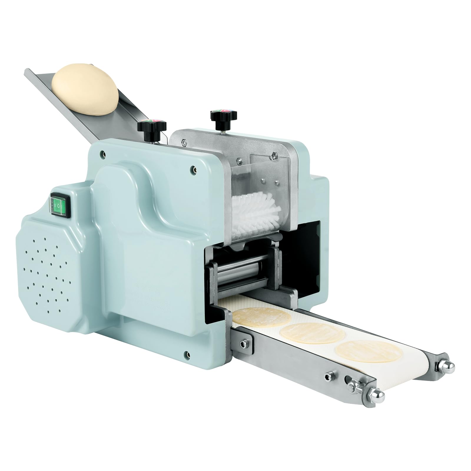 Amazon.com: 商用餃子皮機電動餃子包裝機義大利麵機餃子皮機110V