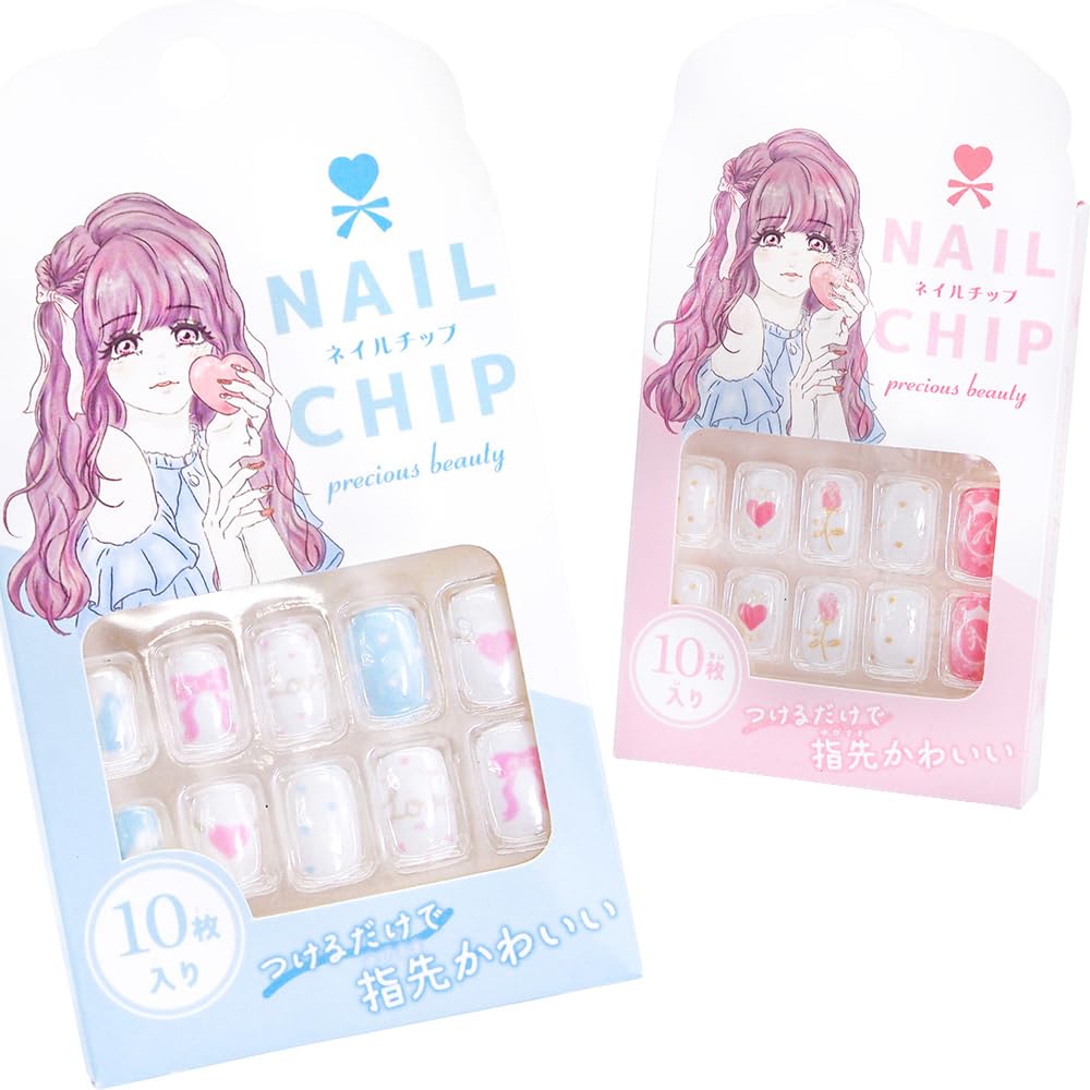 専用ページ！カラフルネイルチップセット オーダーネイルセット Amazon | 気軽にメイクアップ キッズネイル カラフル ネイルチップ