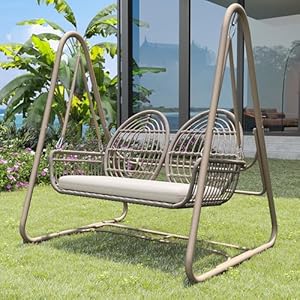 Merax Gartenschaukel Hollywoodschaukel für 2 Personen