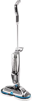 BISSELL SpinWave Cordless | Kablosuz Sert Zemin Silme Makinesi| Döner Pedli Spreyleme Özellikli Şarjlı Mop | 2240N 2240N SpinWave Cordless, sert zeminler için şarjlı mop, 18V
