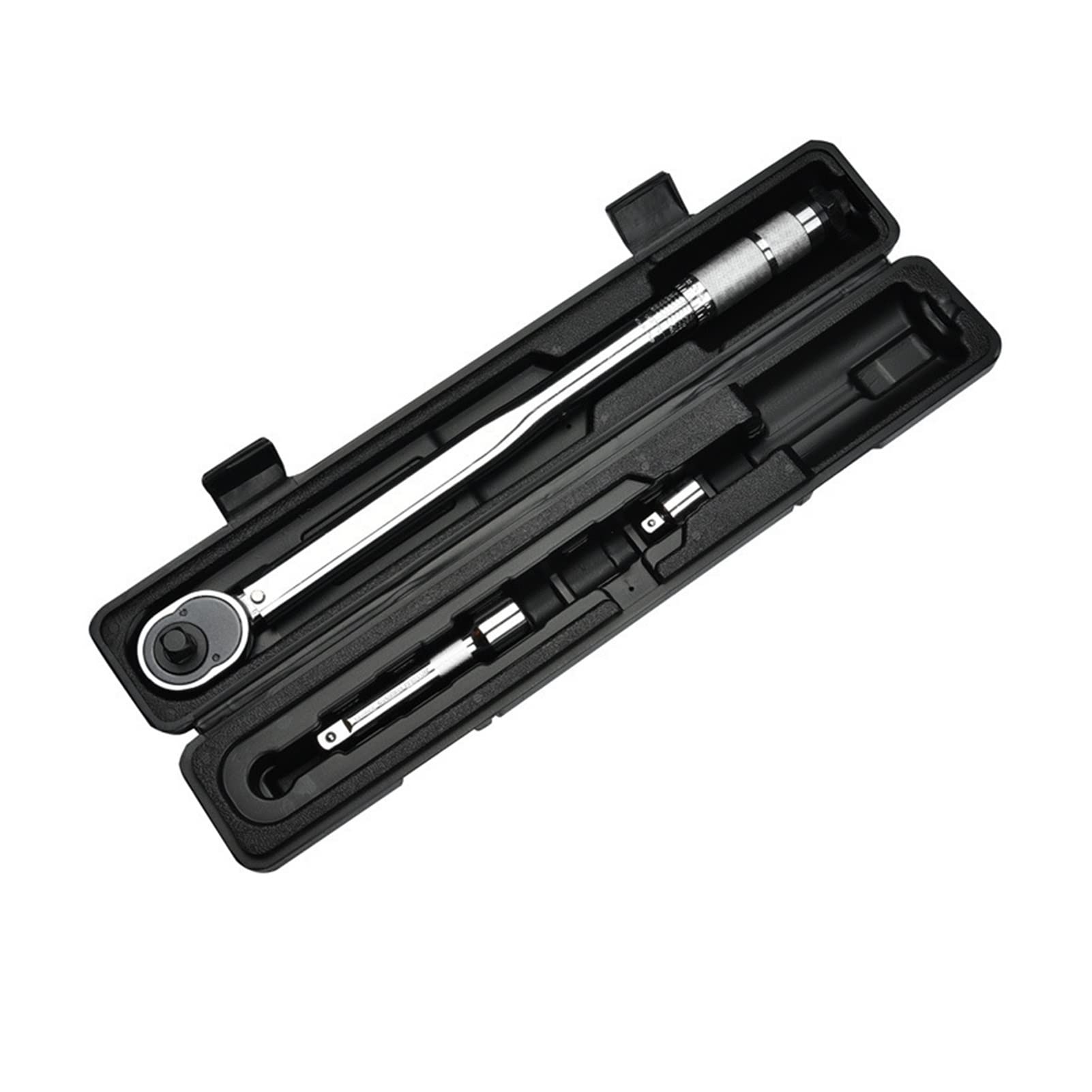 MMHHHG Torque Adapter, Torque Wrench Adjustable Torque Wrench Preset Torque Wrench 1/4 3/8 1/2 Wrench((1/2 Wrench Five piece28-210NM))