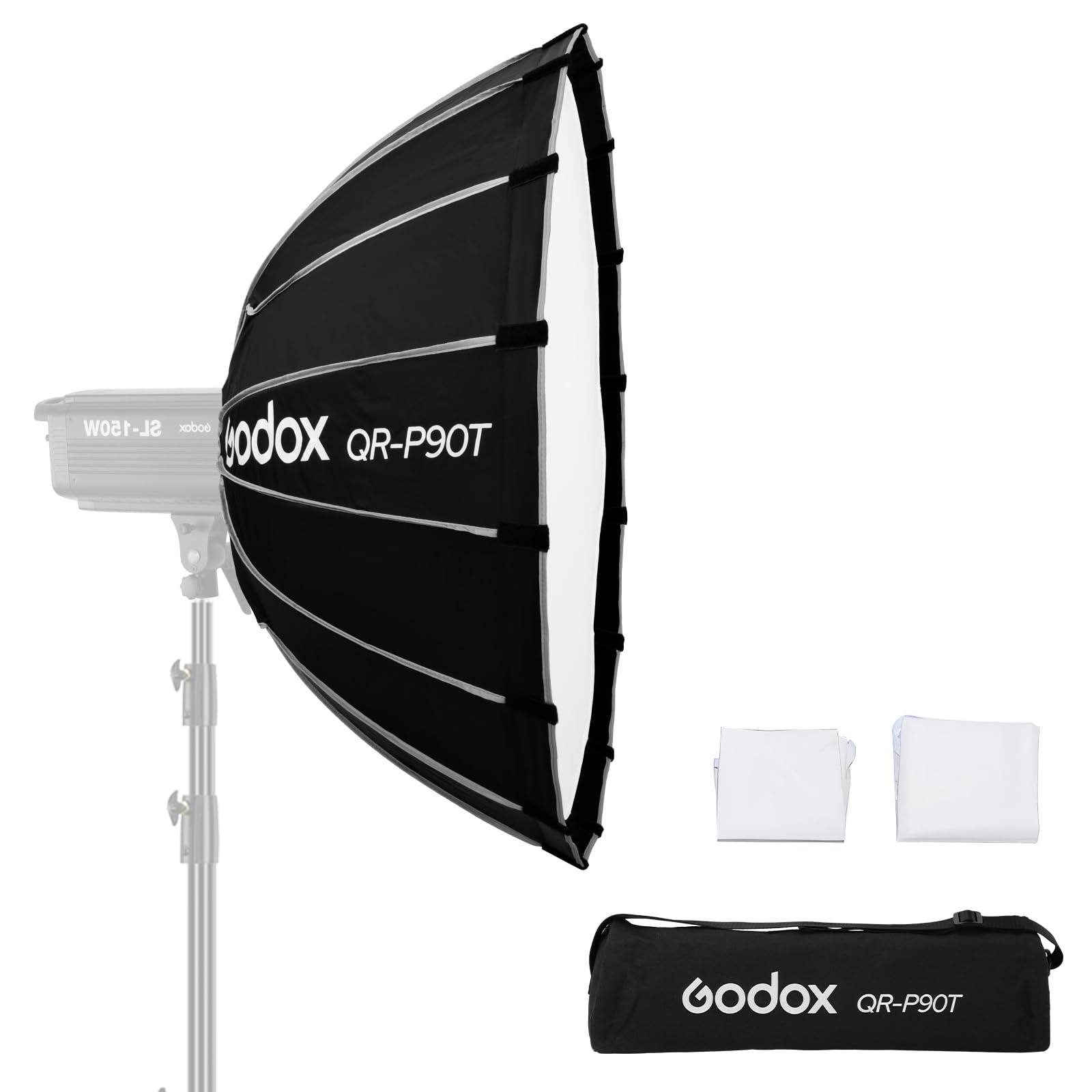 Amazon.com : Godox Softbox 35.5in 90CM Bowens Mount Softbox QR